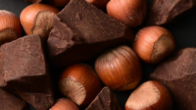 chocolate turn,hazelnut almond nut,cocoa chocolate 