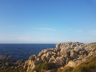 Climbers in the cliff