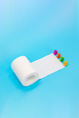Concept of a consumer society, mercantilism and the pursuit of goods, individuals pulling toilet paper