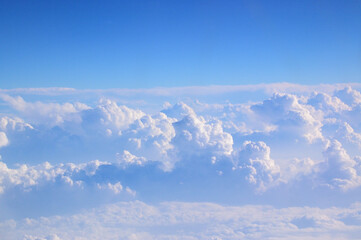 飛行機から見た雲