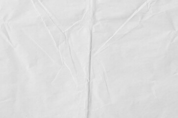 white crumpled paper