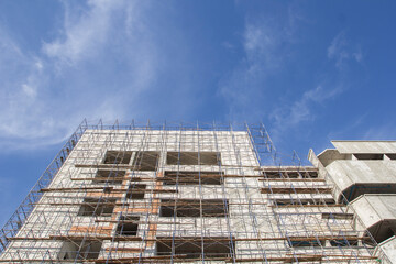 Building construction site