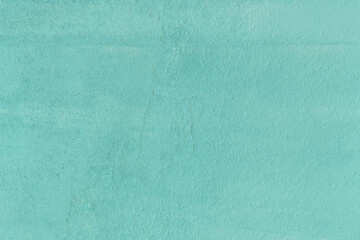 Aquamarine or azure color abstract wall surface for design texture background