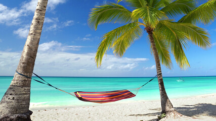 Ausruhen im Strandurlaub
