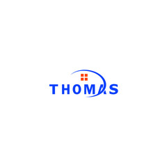 thomas house icon logo vector