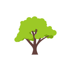 tree logo icon design template vector