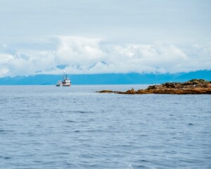 Fototapeta premium alaska fishing boat