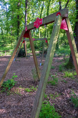 San Celso forest, near Bracciano lake, Italy