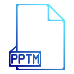 file extension pptm