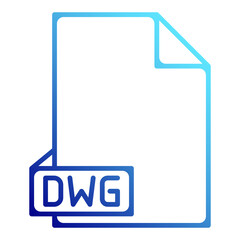 Obraz premium file extension dwg