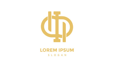 Obraz premium Luxury logo design, vector graphic