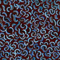 Materiał do szycia animalistic bright seamless pattern imitating the skin of a wild leopard, jaguar. Bright rich bold pattern with a print of African safari animals in colorful stylish mimicking in nature