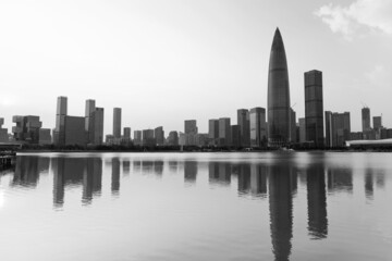 Obraz premium Shenzhen bay in the daytime