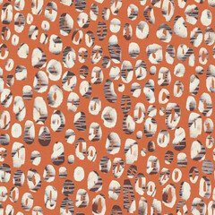 Seamless African animalistic leopard patterns. Beautiful repetitions of the imitation of the wild nature of the graceful jaguar. Wild safari printable design for surfaces. Skin of savannah animals.