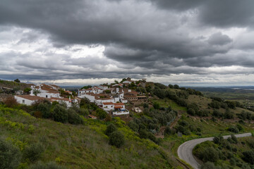 Fototapeta na wymiar the historic world heritage village of Monsaraz in the Alentejo region of Portugal