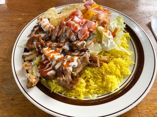 rice with chicken