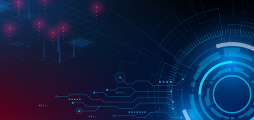 Technology graphic design background. Vector illustration. Vector Abstract technology circuit lines. Technology vector background.Eps10 vector illustration.	