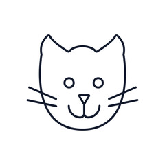 cat icons  symbol vector elements for infographic web