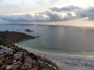 Amazing Praia Grande with turquoise waters in Arraial do Cabo, Rio de Janeiro, Brazil