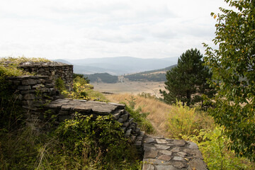 Fototapeta na wymiar stone steps in the mountains
