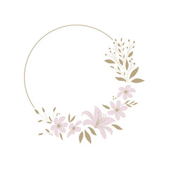 floral wreath