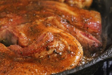 roasted pork