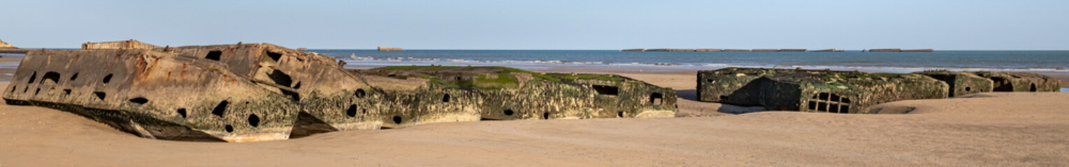 Arromanches beach