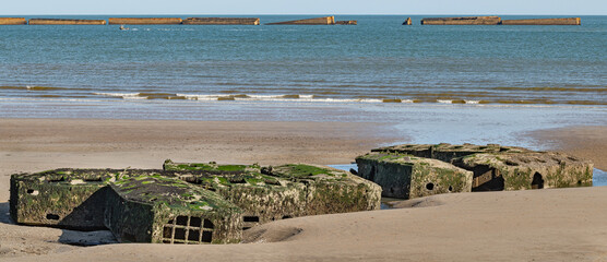 Arromanches beach
