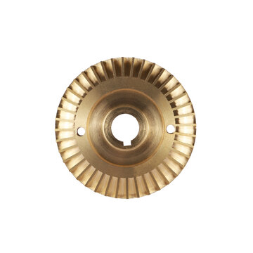 The inner impeller of the pump for pumping water.