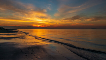 Whidbey Island Sunset, Washington, USA