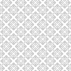 Abstract floral pattern on white background