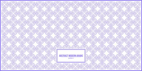abstract modern arabic pattern with dominant purple pastel color
