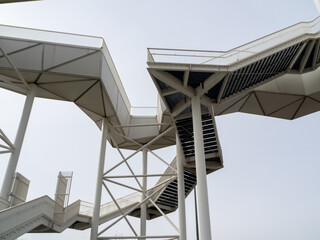 observation deck in the city of Berlin, Marzahn district.