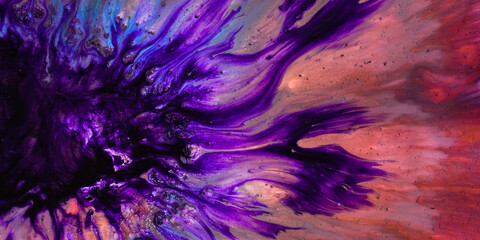 Abstract Ink Backgrounds. Natural luxury abstract ink art painting. alcohol ink technique. dreamy wallpaper. waves and swirls. Abstract fluid acrylic painting. Modern art. Abstract Wallpaper. Liquid.