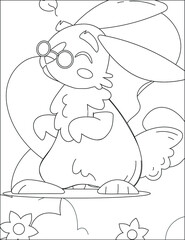Easter coloring pages for kids