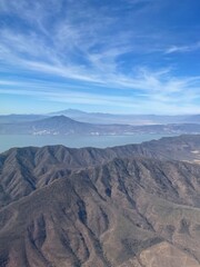 view of the mountains