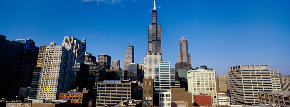 Buildings in Chicago, Illinois, USA