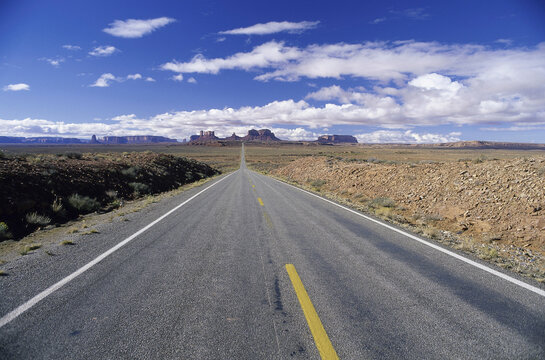 Road in Monument Valley, Arizona, USA