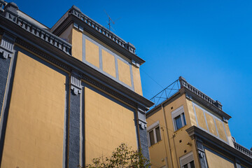 Cityscape of the neighbourhood of Legazpi (Madrid, Spain)