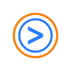 line art logo icon modern, elegant