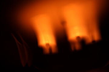 Overlay light effect for photo and mockups. Colored Film Burn Light Photo Overlay