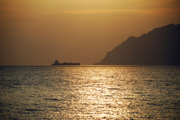 tramonto a Vietri sul Mare