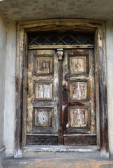 Fototapeta na wymiar Retro old door