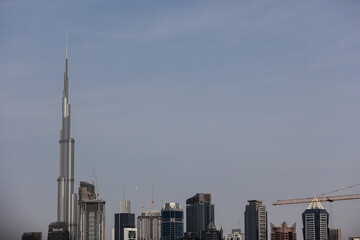 Dubai City skyscrapers