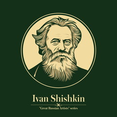 Great Russian artist. Ivan Shishkin was a Russian landscape painter closely associated with the Peredvizhniki movement.