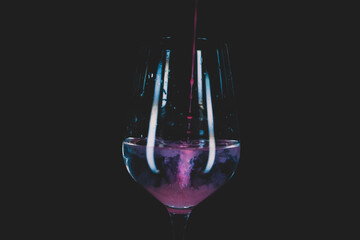 glass of wine