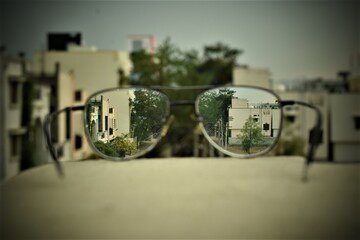 World through the eyes of a person with Myopia