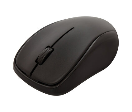 manipulator, computer mouse, on a white background in isolation