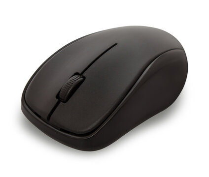 manipulator, computer mouse, on a white background with a shadow