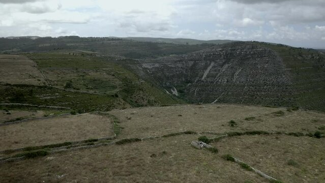 Porto de Mos geological phenomenon natural amphitheatre Fornea, in Portugal